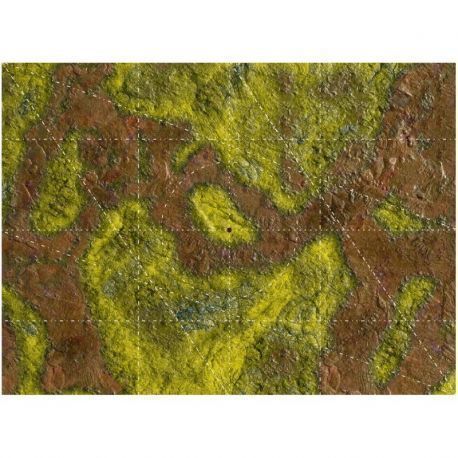 Bayou MAT 44"X60" WITH DEPLOYMENT ZONES FOR WARHAMMER 40K 10 EDITION