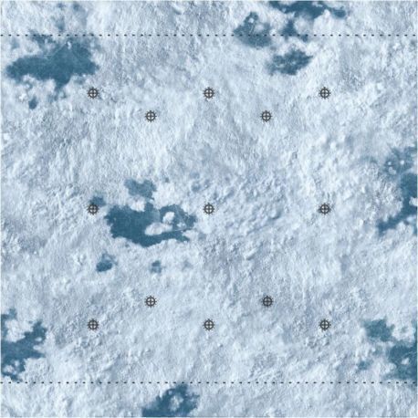 ARTIC Mat 3X3 WITH MARKS FOR SHATTERPOINT