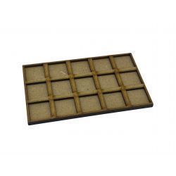 MOVEMENT TRAY 125 X 75MM, BASES 20 X20 MM