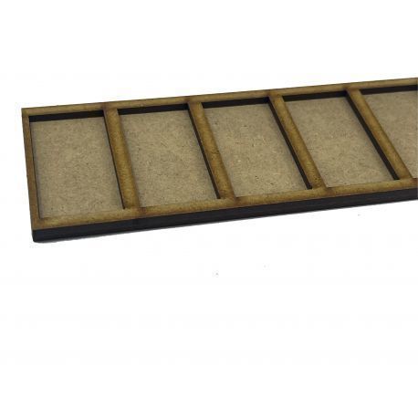 MOVEMENT TRAY 150X 60MM , BASES 50 X 25 MM