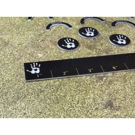 The White Wizard  token set compatible with MESBG