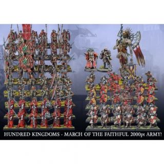 Hundred Kingdoms March of the Faithful 2000pt Army