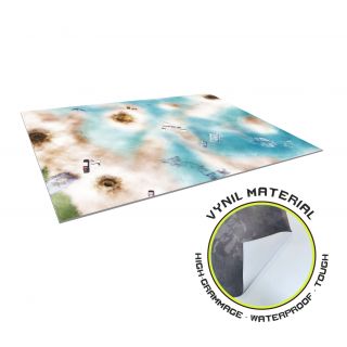 Shallow Beach SHOCK  44"X60" (112X152CM) - FOR WARHAMMER, WARHAMMER 40K AND OTHER WARGAMES