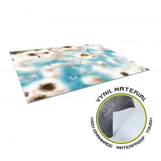Shallow Beach KT MATS - 22"X30" (57X76CM) - FOR WARHAMMER, WARHAMMER 40K AND OTHER WARGAMES
