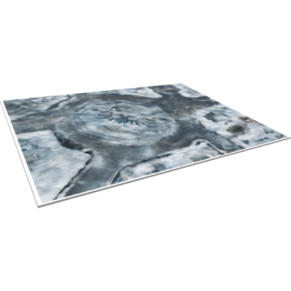 9ED 44'x60' Imperial City Snow 2 Compatible con Warhammer, Warhammer 40K y otros Wargames