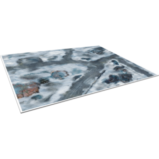 9ED 44'x60' Imperial City Snow 1 Compatible con Warhammer, Warhammer 40K y otros Wargames