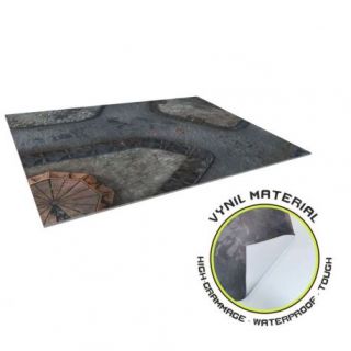KT Mat Imperial City -1- 22'x30' with Deployment Zones  TEXTIL