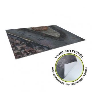 KT Mat Imperial City -2- 22'x30' with Deployment Zones  TEXTIL