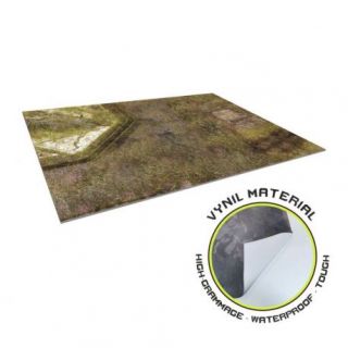 KT Mat Imperial City Jungle -2- 22'x30' with Deployment Zones  TEXTIL
