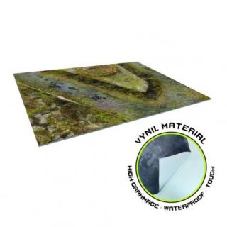 KT Mat Imperial City Jungle -3- 22'x30' with Deployment Zones  TEXTIL