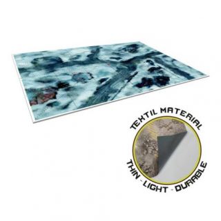 Imperial City Winter Mat 72´x48´with Deployment Zones for Horus Heresy TEXTIL