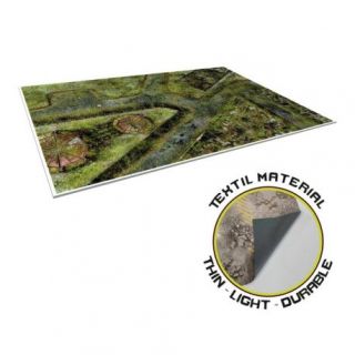 IMPERIAL CITY JUNGLE MAT 72´X48´ WITH DEPLOYMENT ZONES FOR HORUS HERESY TEXTIL