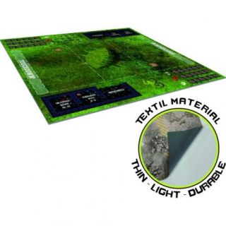 BB 7 FOOTBALL MAT IMPERIAL - COMPATIBLEWITH BLOOD BOWL SEVENS TEXTIL