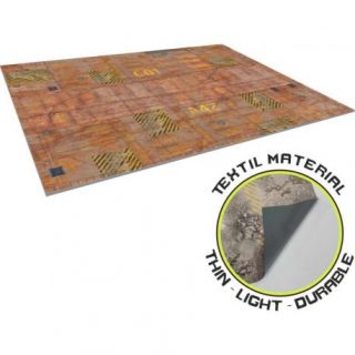 Subhive mat  44''X60'' with deployment zones for warhammer 40k TEXTIL