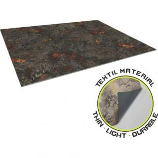 Volcanic World Play Mat 44"x60" by KRB STUDIO TEXTIL