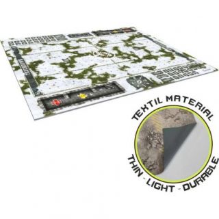 Snow Bowl Mat by KRB STUDIO TEXTIL