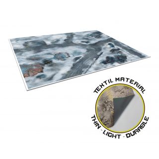 44''x60''  Imperial City Snow 1 TEXTIL