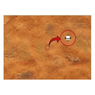 Desert  60"x44" WITH DEPLOYMENT ZONES FOR AOS TEXTIL