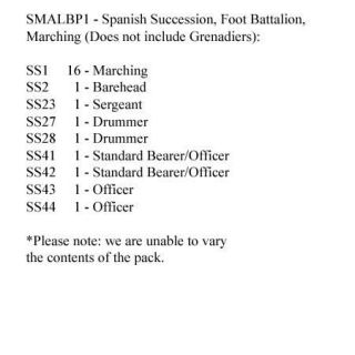 SSC42(FR) Dismounted Dragoon Command - Officer In Shoulder Sash, Standing Pointing (6 figures)