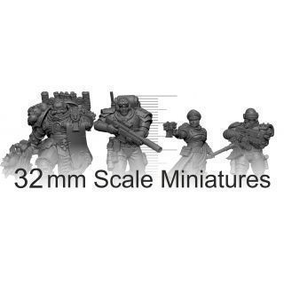 Peanas de 50 mm para miniaturas, TIERRA pintada, 4 peanas de miniaturas  para juegos de guerra y juegos de rol