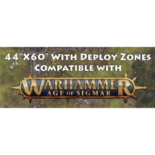 44"X60" DEPLOY ZONES COMPATIBLE WITH AGE OF SIGMAR