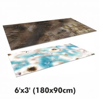 Size 6'x3' (180x90cm)